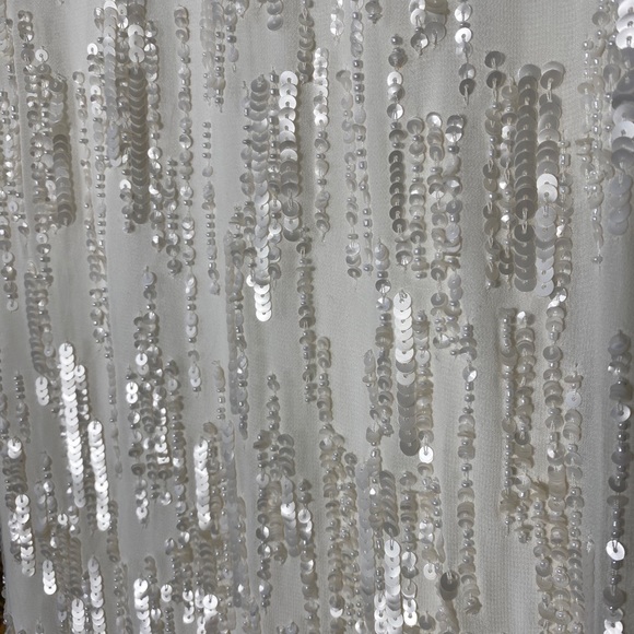 New BHLDN Casey Dress Ivory Wrap Long Sleeve sz 0 - Picture 5 of 5